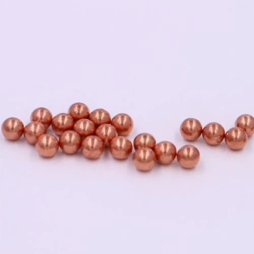 Καθαρή στερεά σφαίρα χαλκού